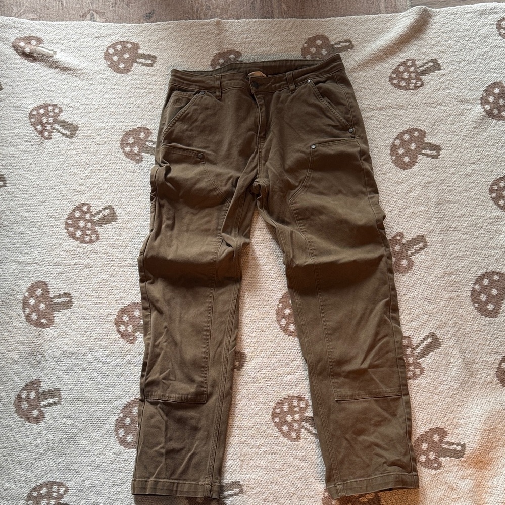 Kuwalla tee carpenter trouser men’s large brown